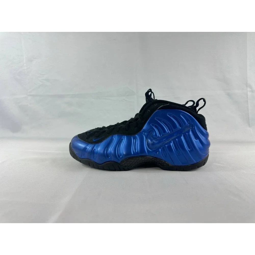Nike Foamposite Pro B Varsity Royal Black 2001 Shoes 624041-401 Men's Size 10.5